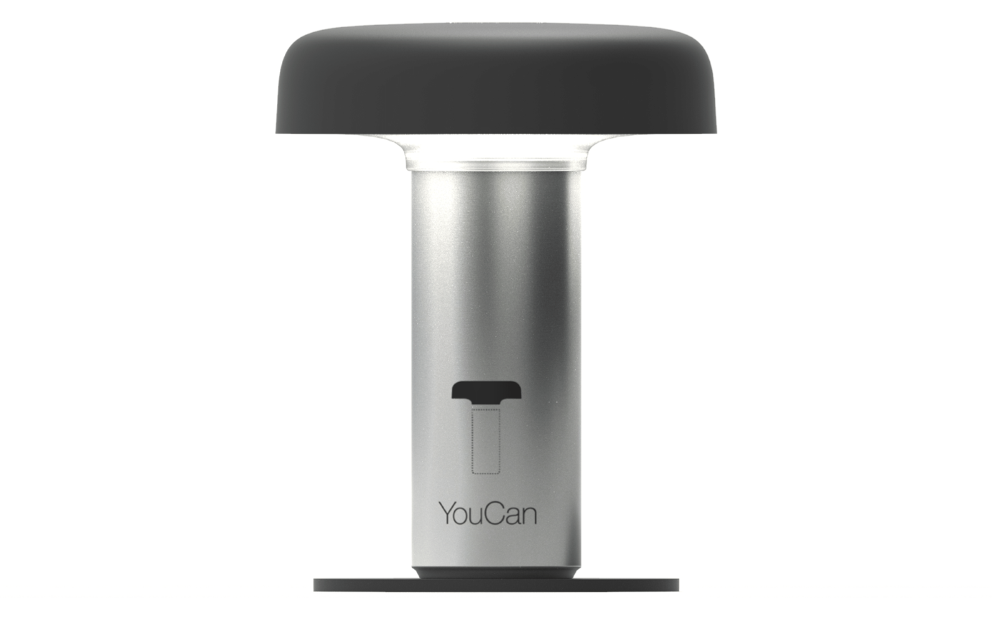 YouCan LED lamp with 3 lightstep