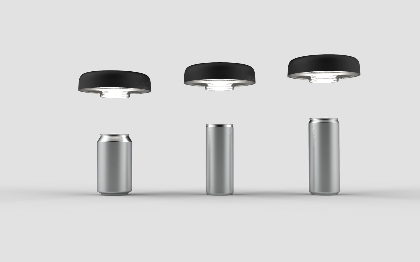 YouCan LED lamp with 3 lightstep